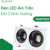 Đèn LED Âm Trần Đôi Chỉnh Hướng 2x7W 2x10W GSATD2X