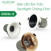 Đèn LED Âm Trần Spotlight Chống Chói 15W GSDSL-E