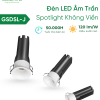 Đèn LED Âm Trần Spotlight Không Viền 3W 5W 7W GSDSL-J