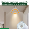 Đèn Ốp Nổi Downlight Cảm Biến 12W GSOBCB