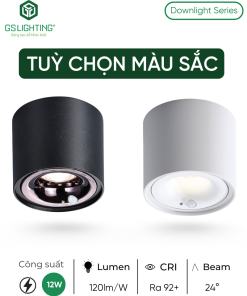 Alternative view of Đèn Ốp Nổi Downlight Cảm Biến 12W GSOBCB