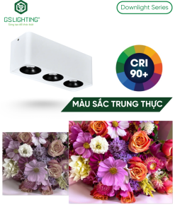 Alternative view of Đèn Ốp Nổi Downlight Module Ba 3x10W 3x15W GSOBM3X