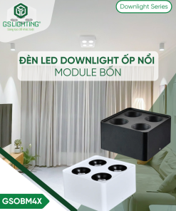 Đèn Ốp Nổi Downlight Module Bốn 4x10W 4x15W GSOBM4X