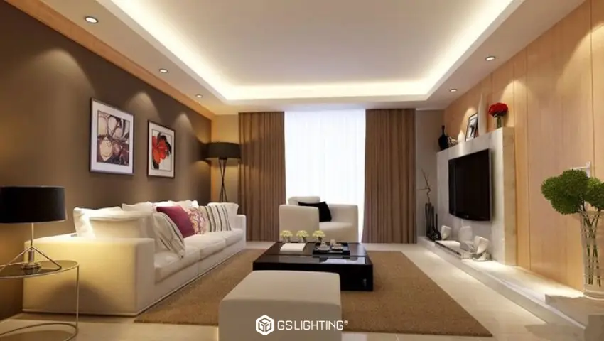 chiếu sáng đèn led spotlight chiếu tranh