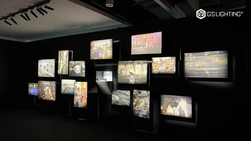 đèn led chiếu sáng tranh