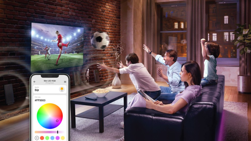 điều khiển đèn led thông minh