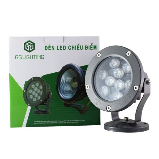 Đèn LED Chiếu Điểm Ngoài Trời Công Suất 9W