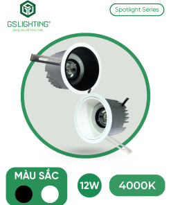Alternative view of Đèn LED Âm Trần 3 Chế Độ Sáng 12W GSDSL24-F