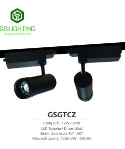 Đèn LED Rọi Ray Zoom Tiêu Cự 12W GSGTCZ12