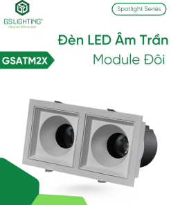 Đèn LED Âm Trần Module Đôi 12W 18W GSATM2X